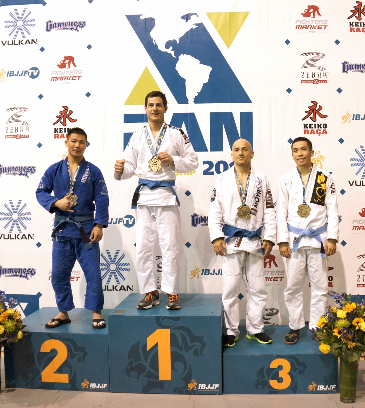 Brea JiuJitsu produces first Pan medalists! Brea JiuJitsu